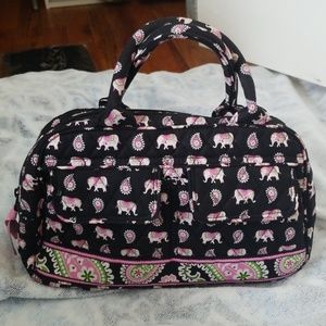 Pink Elephants Vera Bradley Lola Hobo Handbag